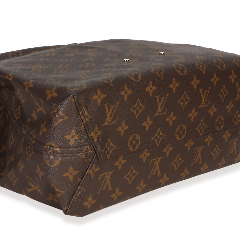 Louis Vuitton Monogram Canvas Atlantis Gm Brown Handbag