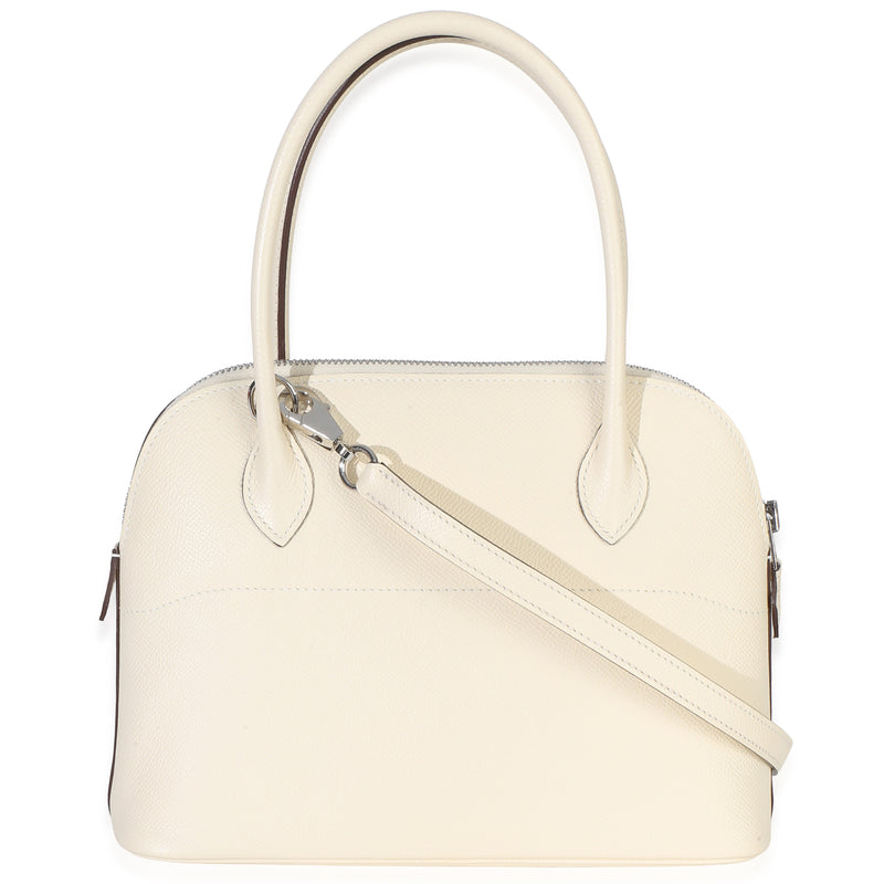 Hermès Nata Epsom 1923 Bolide 27 Phw Beige; Neutral Leather Handbag