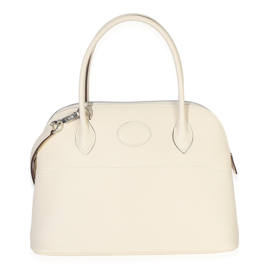 Hermès Nata Epsom 1923 Bolide 27 Phw Beige; Neutral Leather Handbag