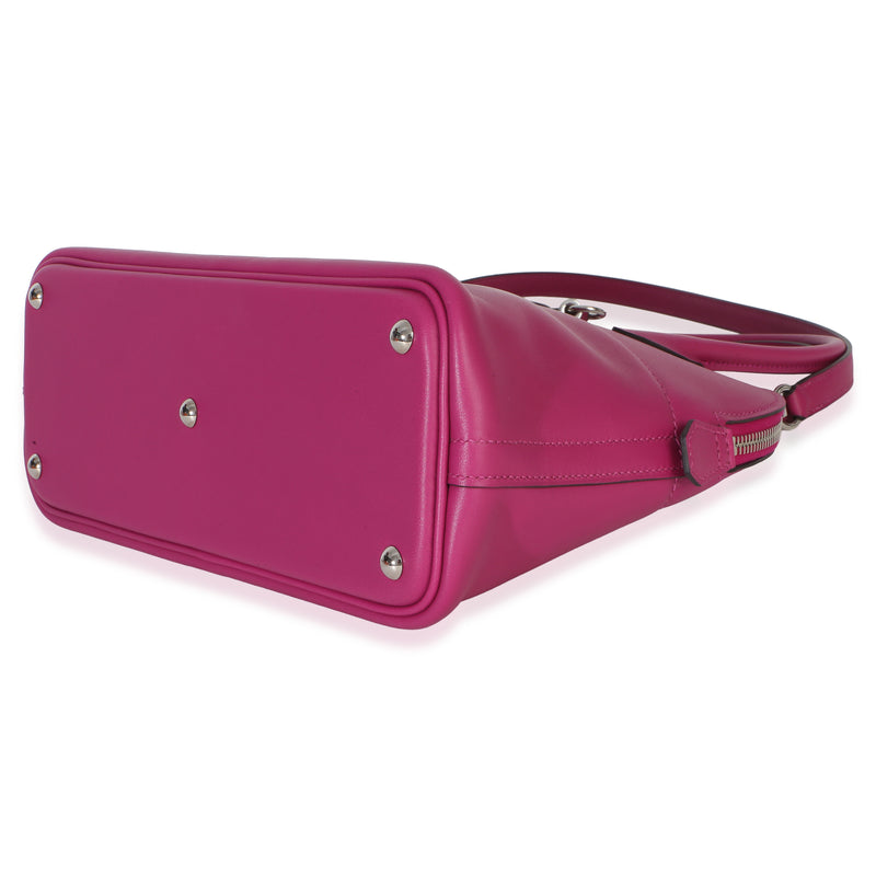 Hermès Rose Pourpre Swift 1923 Bolide 27 Phw Purple Leather Handbag