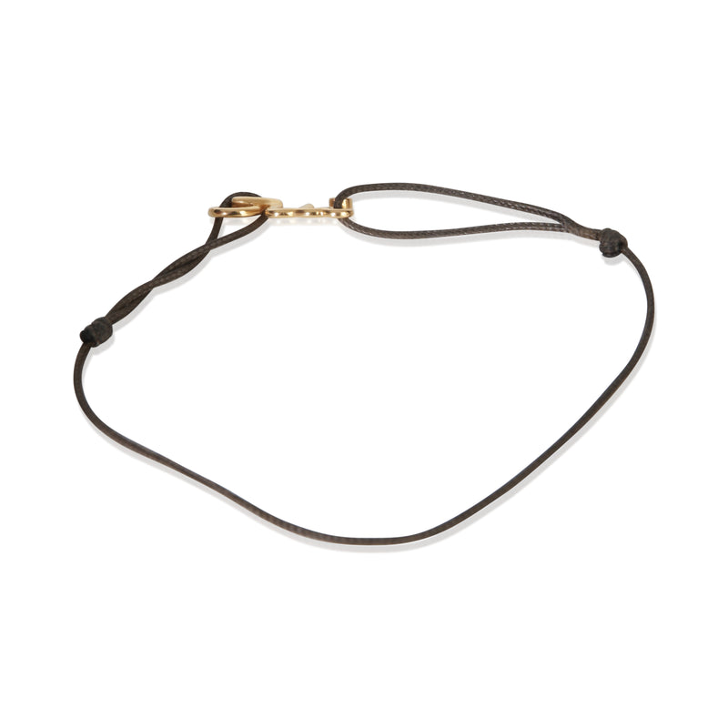 Christian Dior Yellow Gold Diamond Oui Bracelet 18k