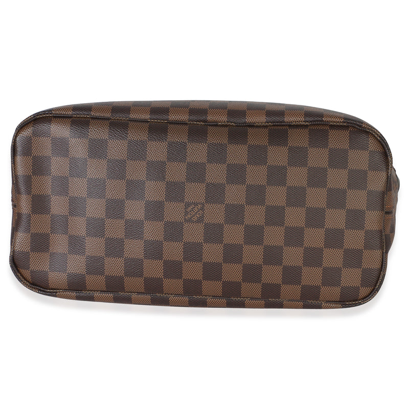 Louis Vuitton Damier Ebene Canvas Neverfull Mm Brown Handbag