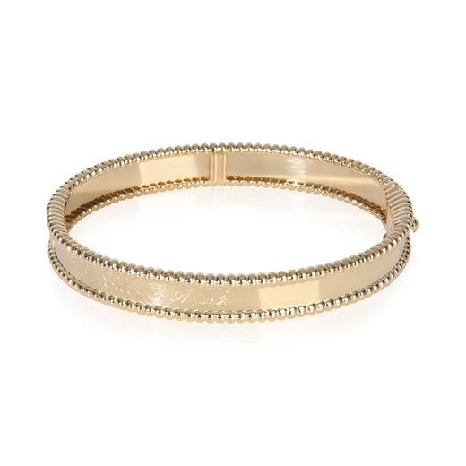 Van Cleef & Arpels Yellow Gold Perlee Signature Bracelet 18k
