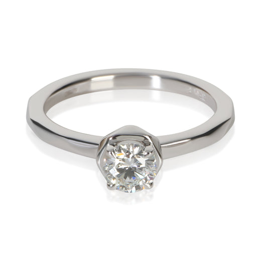 Graff 0.5 Ct Round Brilliant Diamond Laurence Signature Engagement Ring 18k