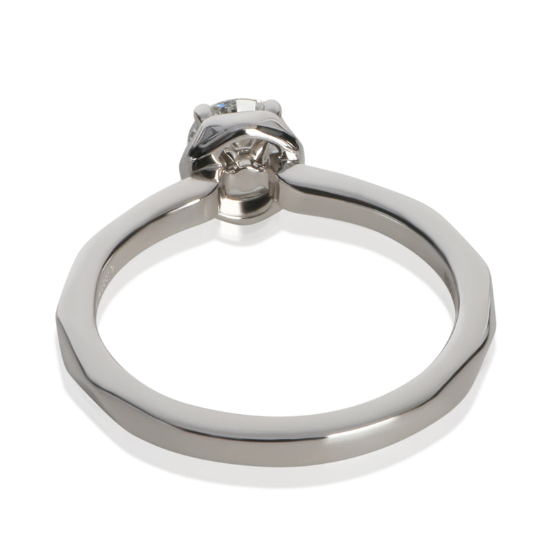 Graff 0.5 Ct Round Brilliant Diamond Laurence Signature Engagement Ring 18k