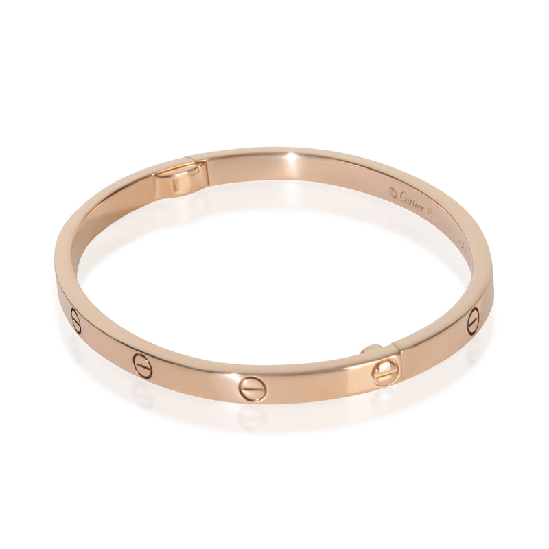 Cartier Rose Gold Small Model Love Bracelet 18k