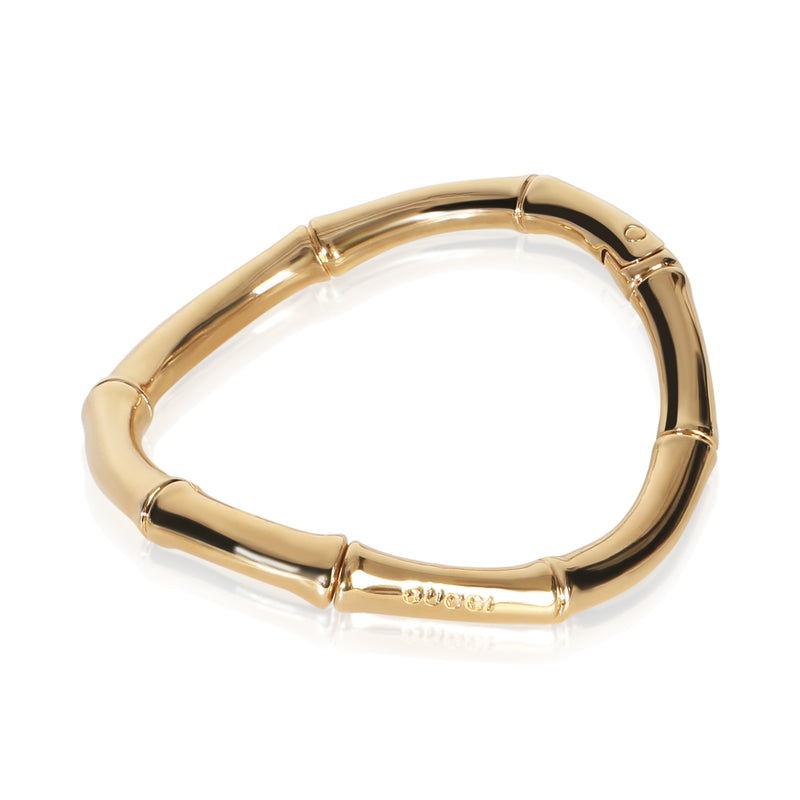 Gucci Gold-Plated Large Bamboo Choker Necklace