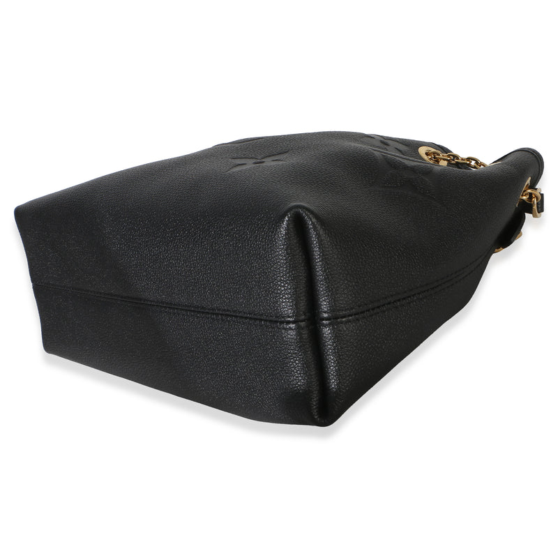 Louis Vuitton Black Monogram Giant Empreinte Lv Bundle Leather Handbag