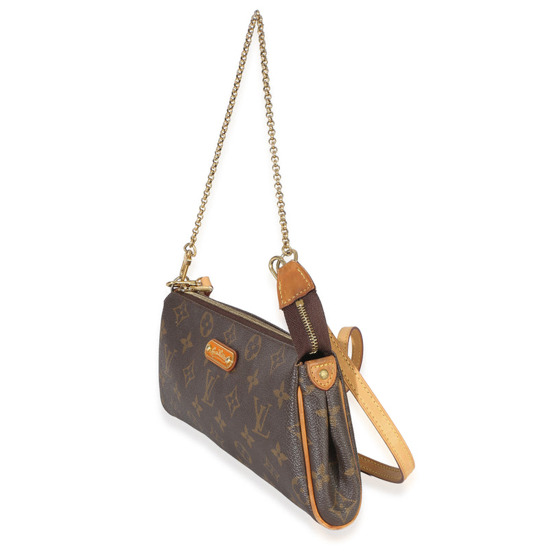 Louis Vuitton Monogram Canvas Eva Clutch Brown Handbag