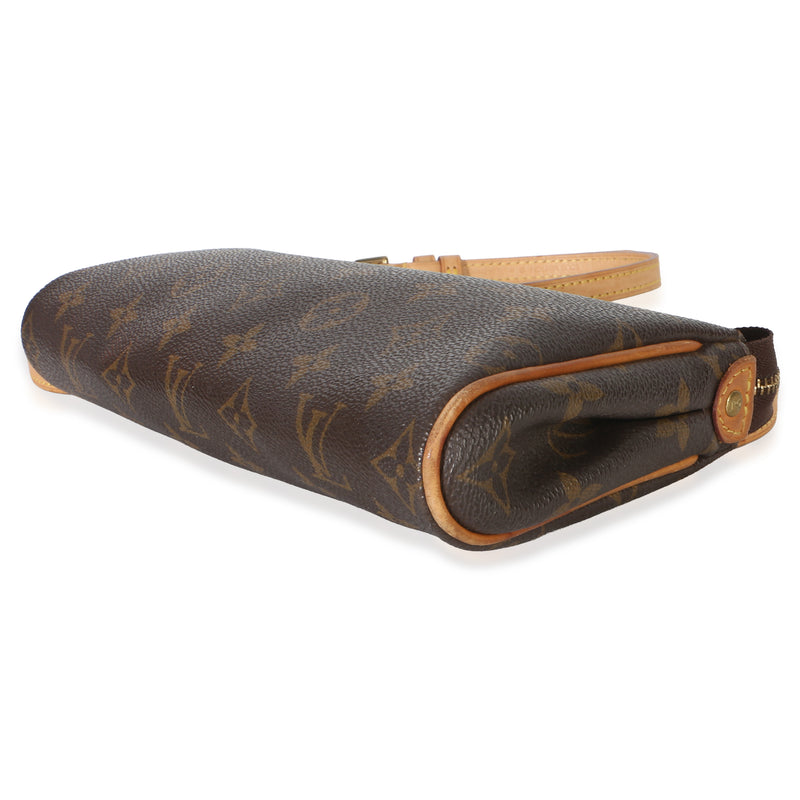 Louis Vuitton Monogram Canvas Eva Clutch Brown Handbag