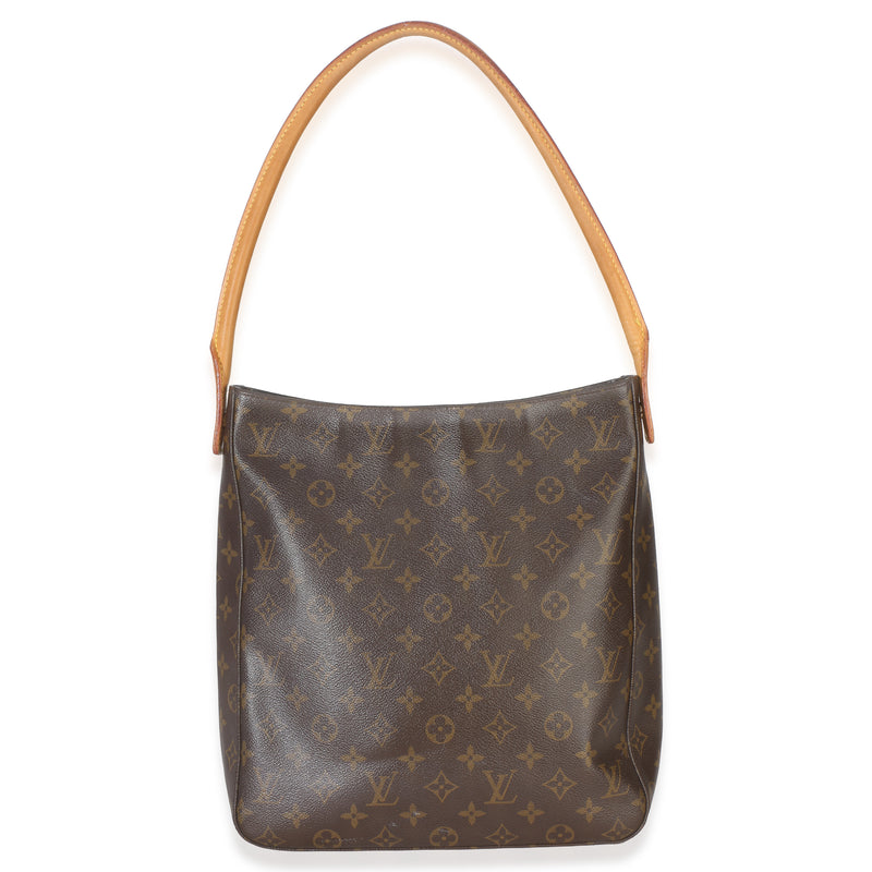 Louis Vuitton Monogram Canvas Looping Gm Brown Handbag