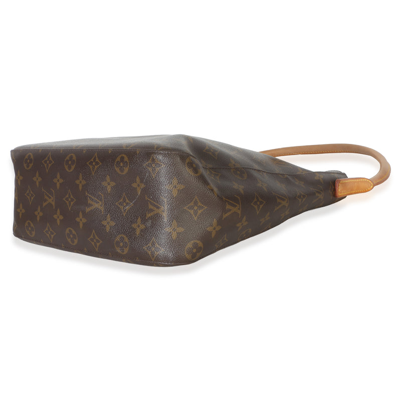 Louis Vuitton Monogram Canvas Looping Gm Brown Handbag