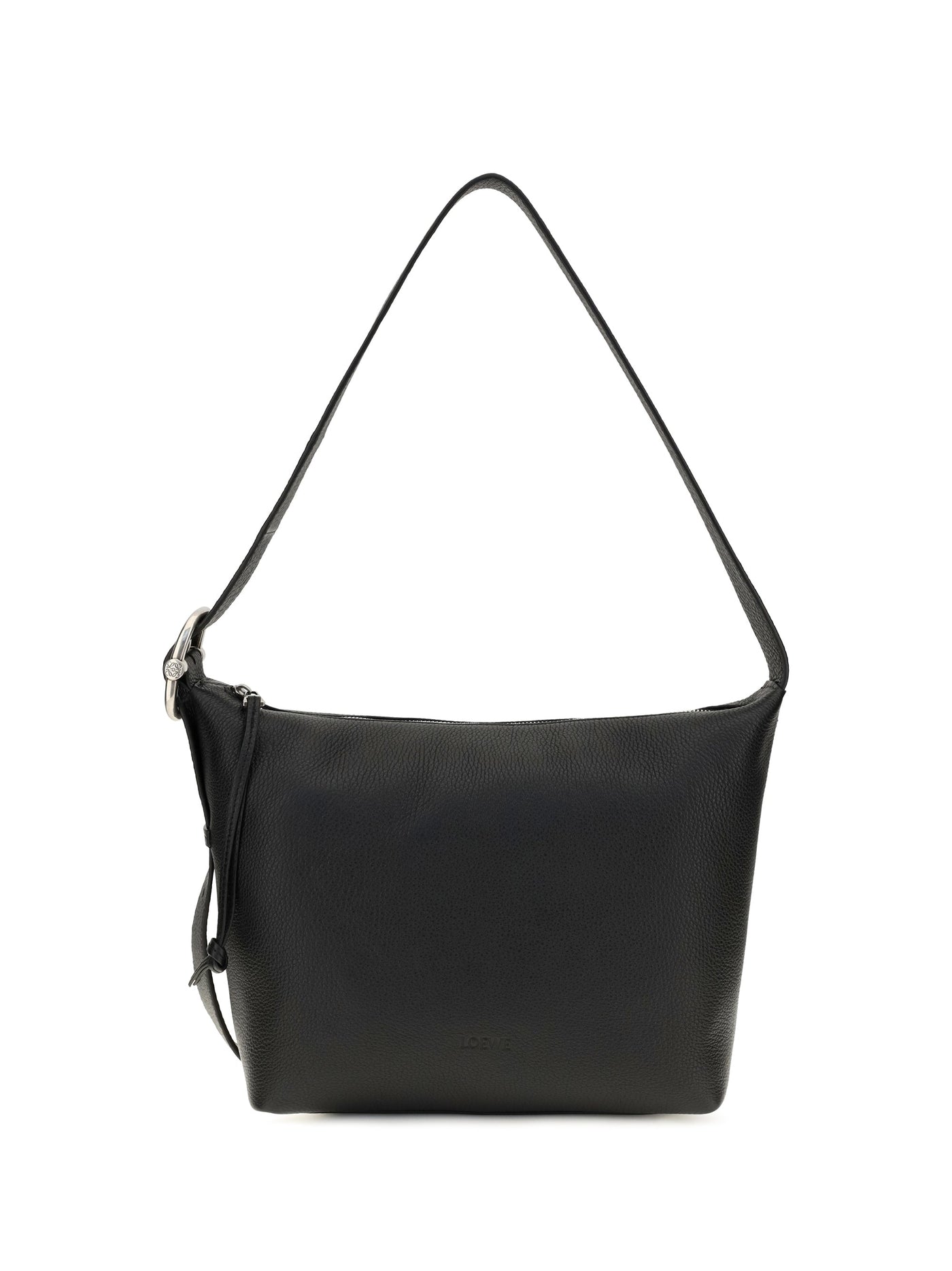 Loewe Hobo Bag — Black Calf Leather