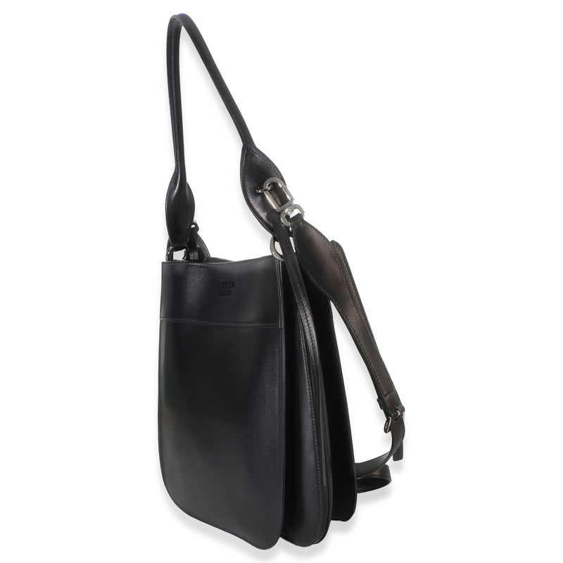 Prada Black Calfskin City Small Margit Bag Leather Handbag