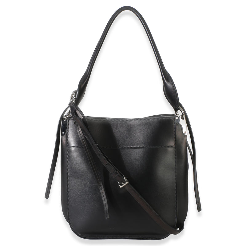 Prada Black Calfskin City Small Margit Bag Leather Handbag