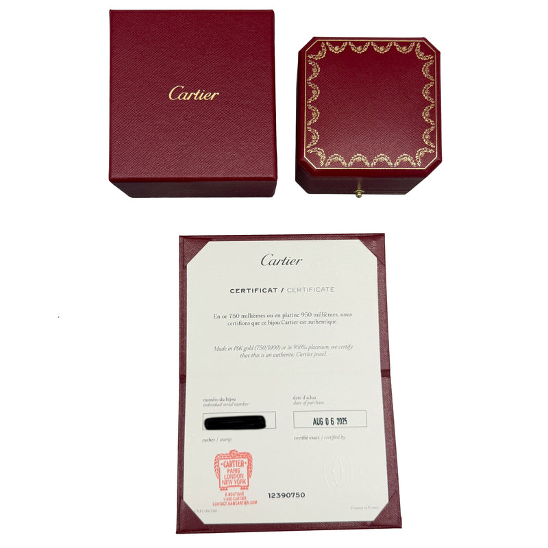 Cartier Yellow Gold Diamond Small Model Love Ring 18k