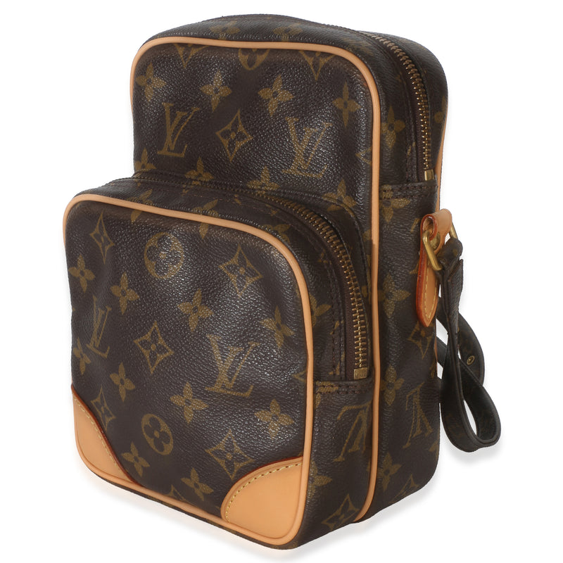 Louis Vuitton Monogram Canvas Amazone Bag Brown Handbag