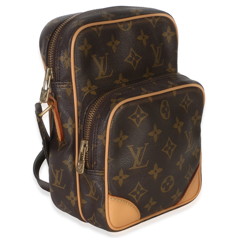 Louis Vuitton Monogram Canvas Amazone Bag Brown Handbag