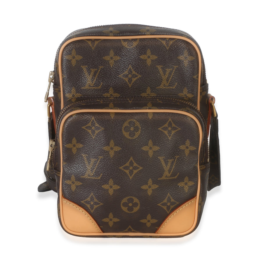 Louis Vuitton Monogram Canvas Amazone Bag Brown Handbag
