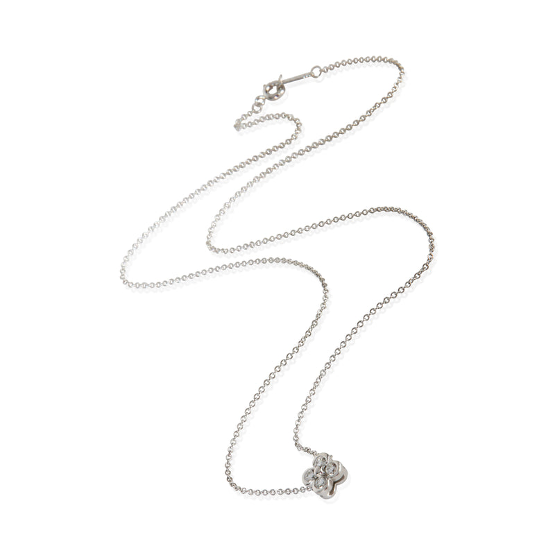 Tiffany & Co. Platinum Diamond Lace Pendant 950