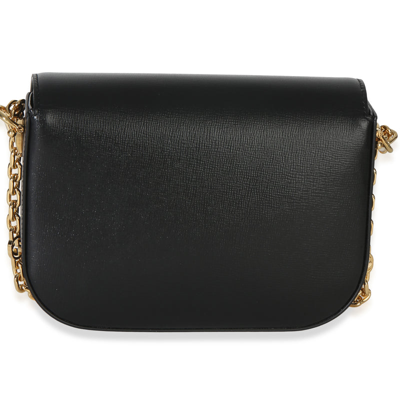 Gucci Black Azalea Calfskin Mini Crystal Horsebit 1955 Shoulder Bag Leather Handbag