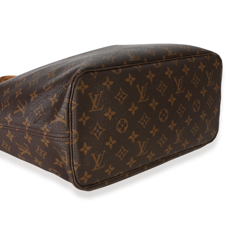 Louis Vuitton Monogram Canvas Neverfull Mm Brown Handbag