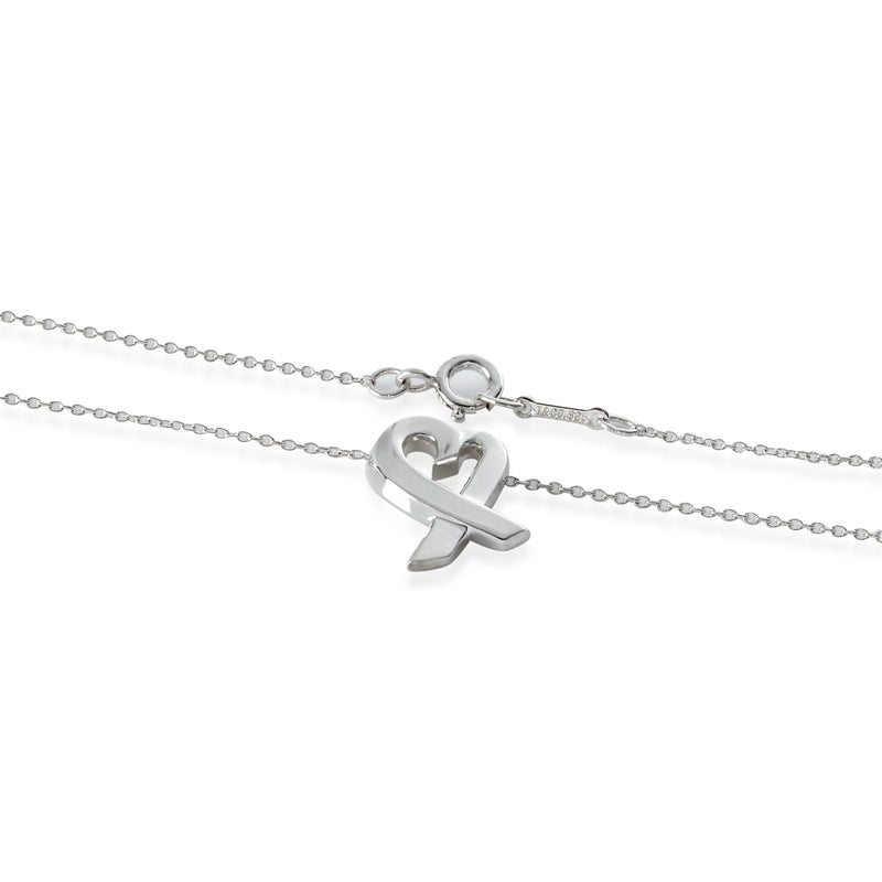 Tiffany & Co. Sterling Silver Paloma Picasso Loving Heart Pendant 925