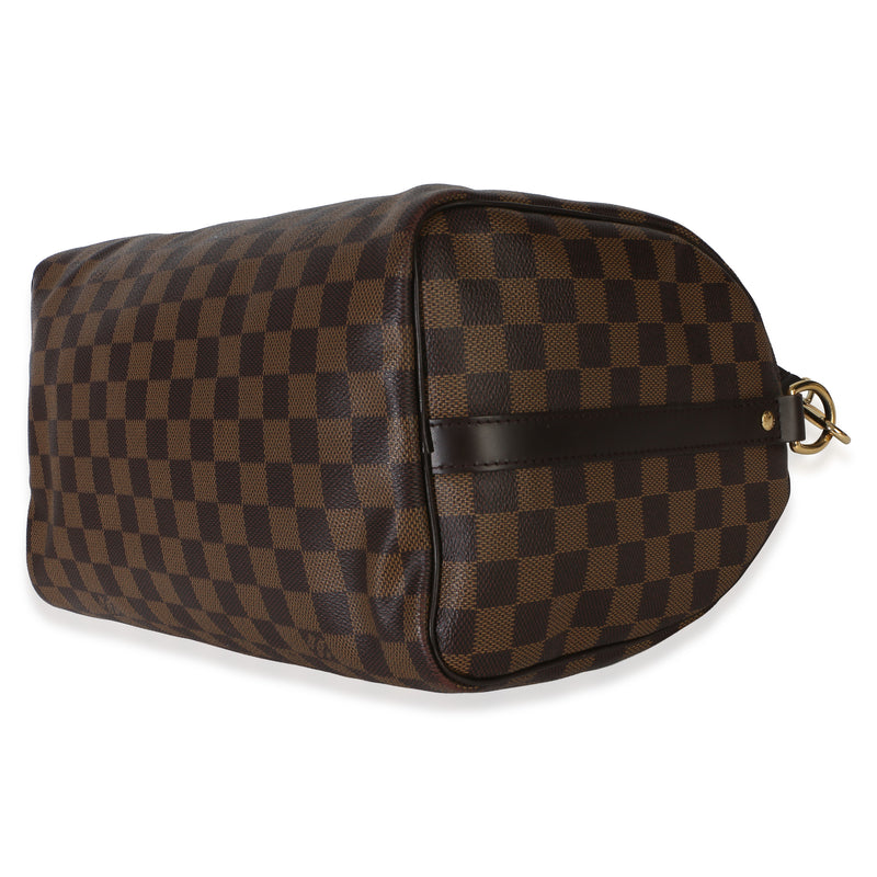 Louis Vuitton Damier Ebene Canvas Speedy Bandouliere 30 Brown Handbag