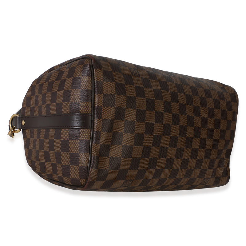 Louis Vuitton Damier Ebene Canvas Speedy Bandouliere 30 Brown Handbag