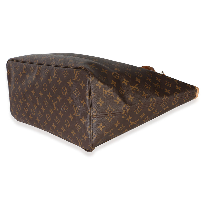 Louis Vuitton Monogram Canvas Neverfull Gm Brown Handbag