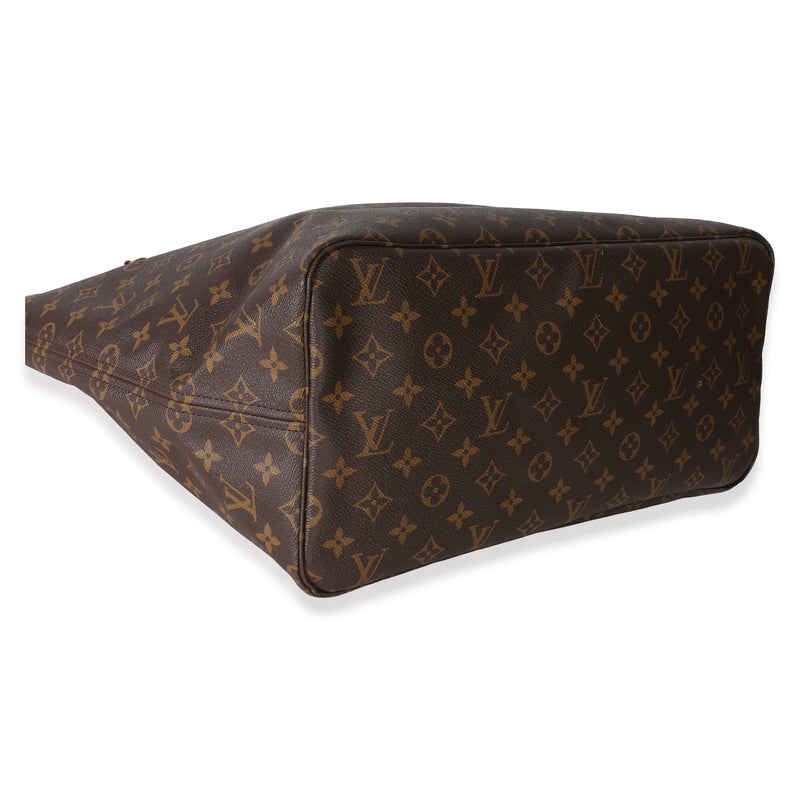 Louis Vuitton Monogram Canvas Neverfull Gm Brown Handbag