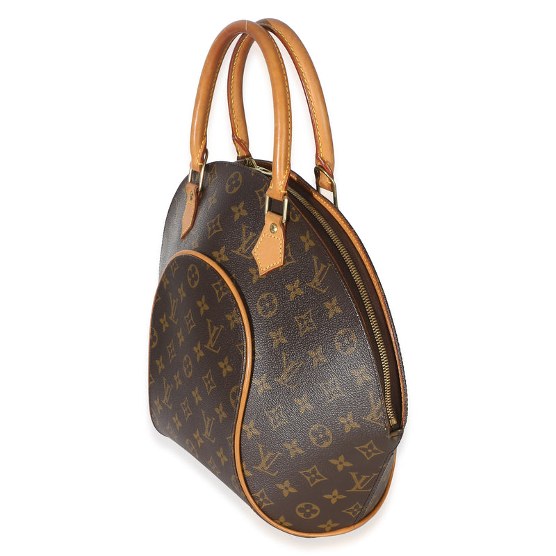 Louis Vuitton Vintage Monogram Canvas Ellipse Mm Brown Handbag