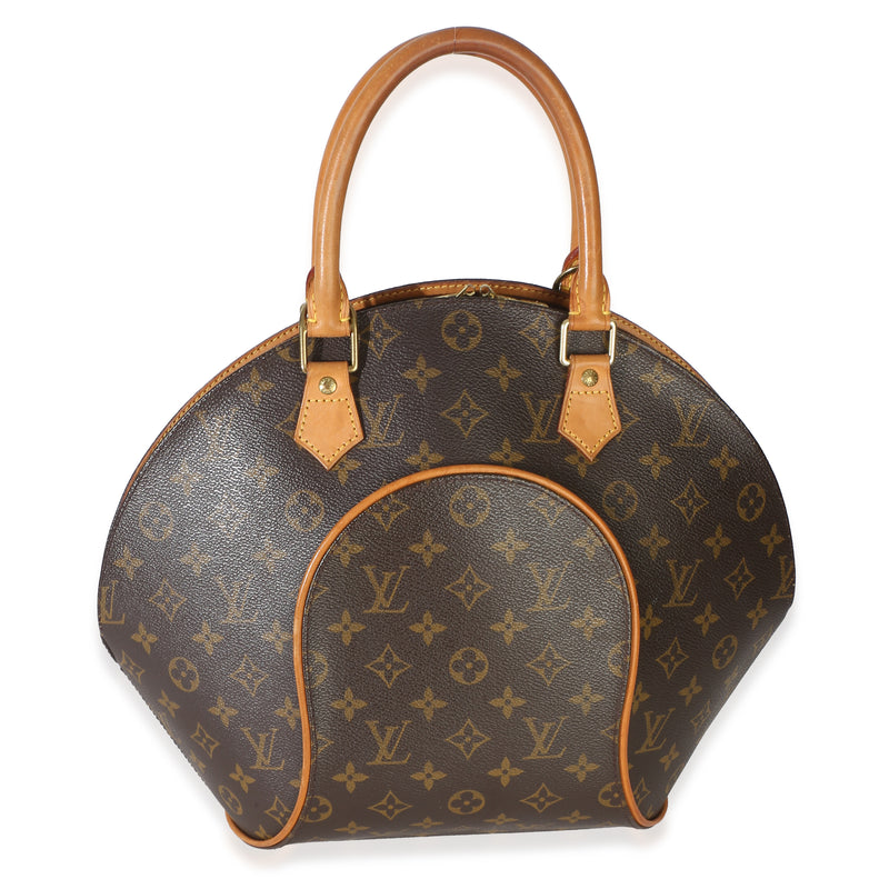 Louis Vuitton Vintage Monogram Canvas Ellipse Mm Brown Handbag