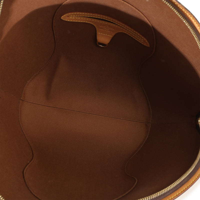 Louis Vuitton Vintage Monogram Canvas Ellipse Mm Brown Handbag