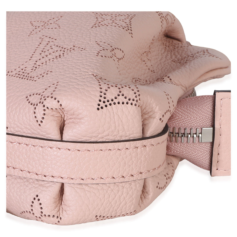 Louis Vuitton Pink Monogram Mahina Scala Mini Pouch Leather Handbag