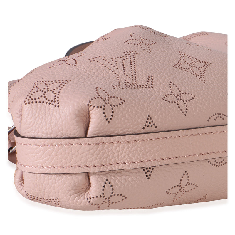 Louis Vuitton Pink Monogram Mahina Scala Mini Pouch Leather Handbag