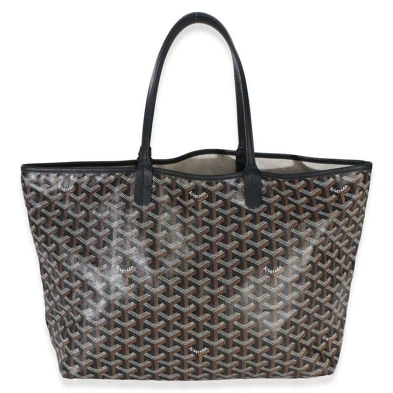 Goyard Black Goyardine Canvas Saint Louis Pm Handbag