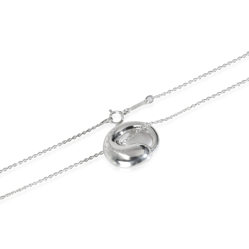 Tiffany & Co. Sterling Silver Elsa Peretti Eternal Circle Pendant 925