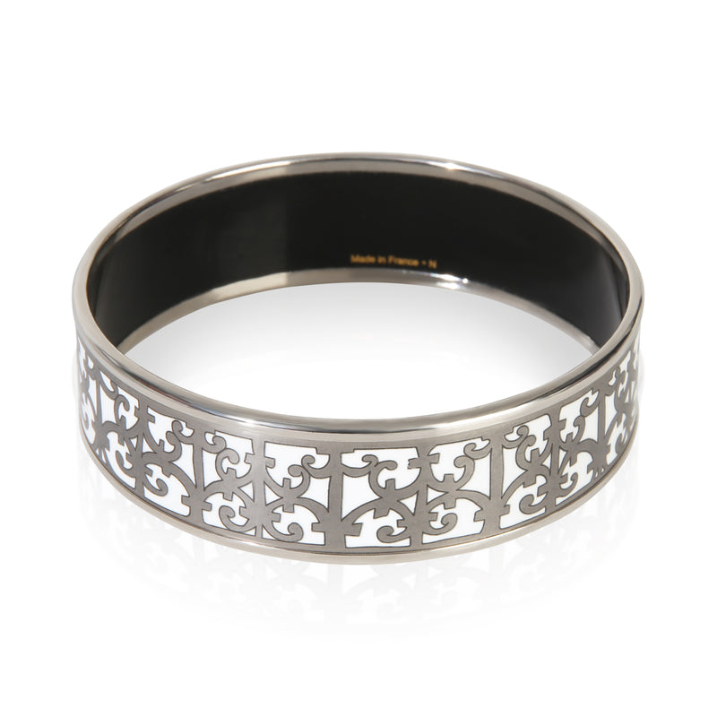 Hermès Wide Enamel Balcons Du Guadalquivir Bracelet