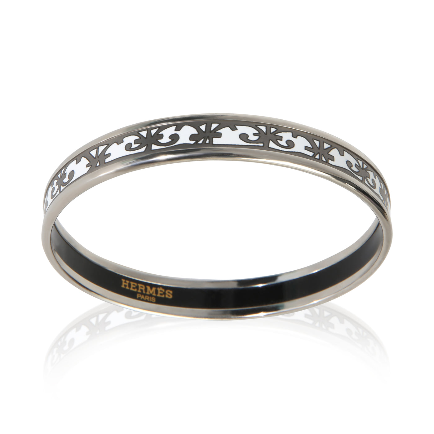 Hermès Narrow Enamel Balcons Du Guadalquivir Bracelet