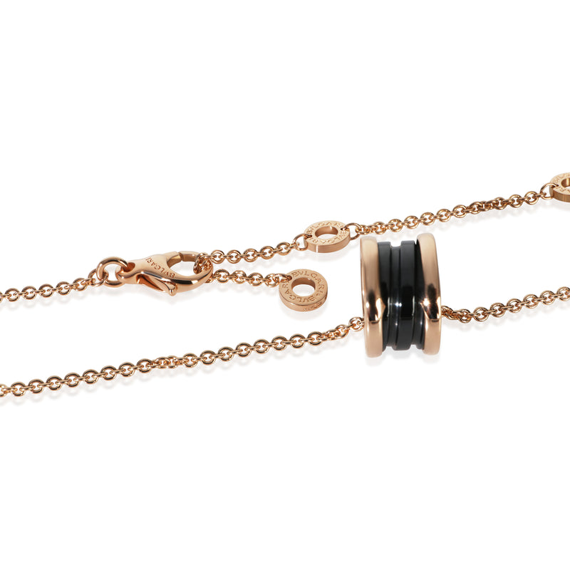 Bvlgari Rose Gold B.zero1 Necklace 18k