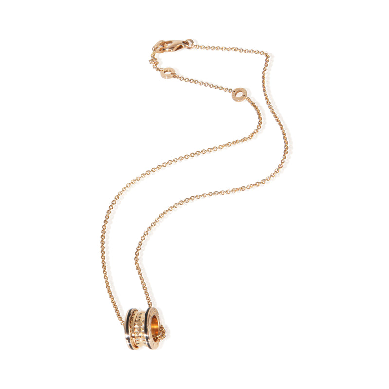 Bvlgari Rose Gold B.zero1 Rock Necklace 18k