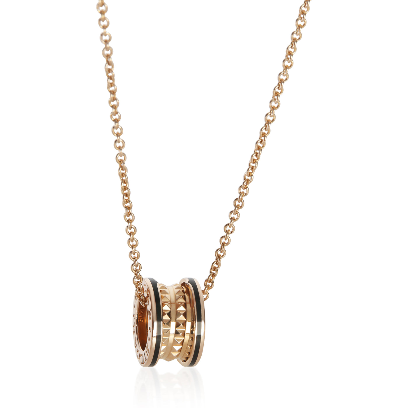 Bvlgari Rose Gold B.zero1 Rock Necklace 18k