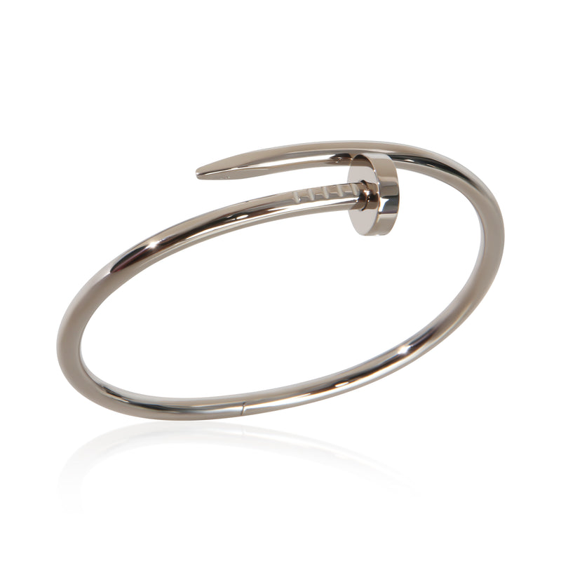 Cartier White Gold Juste Un Clou Bracelet 18k