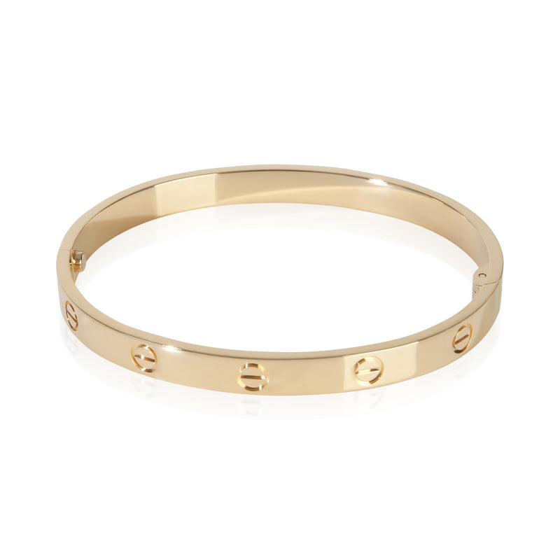 Cartier Yellow Gold Single Screw Love Bracelet 18k