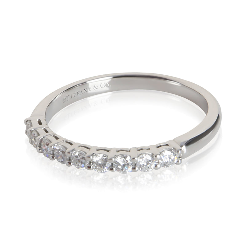 Tiffany & Co. Platinum Diamond Forever Band 950