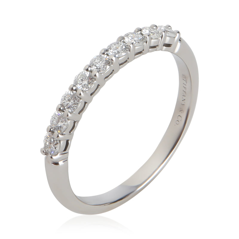 Tiffany & Co. Platinum Diamond Forever Band 950