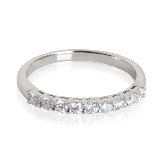 Tiffany & Co. Platinum Diamond Forever Band 950