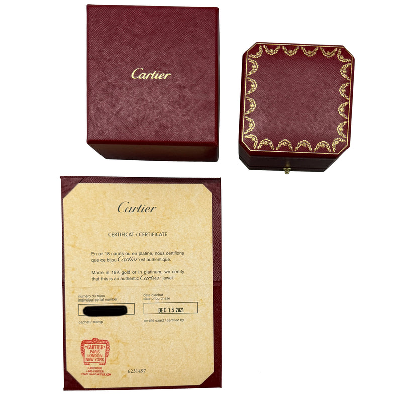 Cartier White Gold Diamond Small Model Love Ring 18k