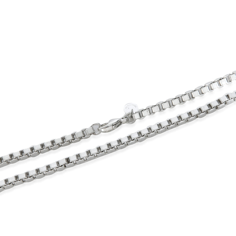 Tiffany & Co. Sterling Silver Venetian Link Necklace 925